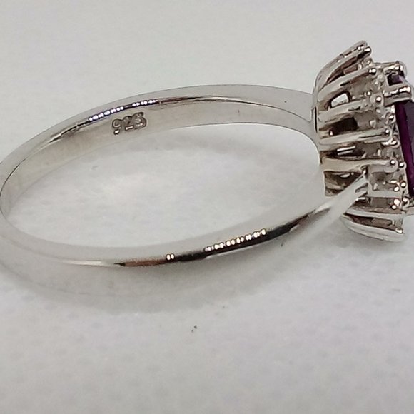 beautiful rhodolite garnet, size 6. new - Picture 8 of 9